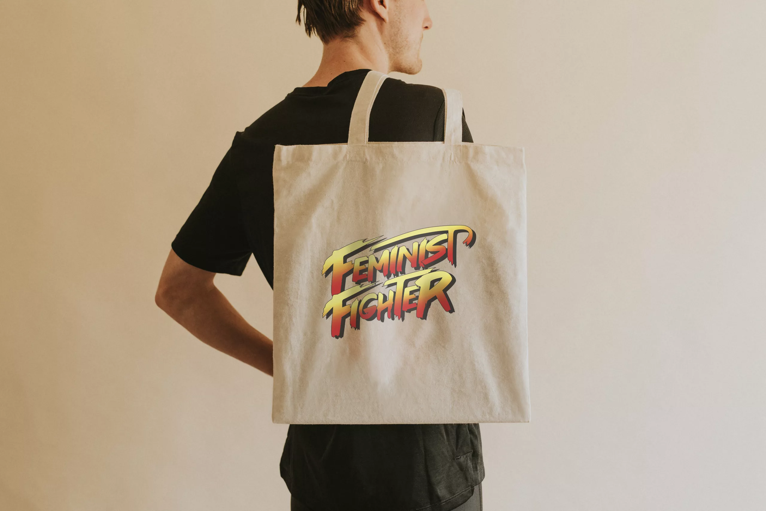 Totebag Feminist Fighter - Imagen 2